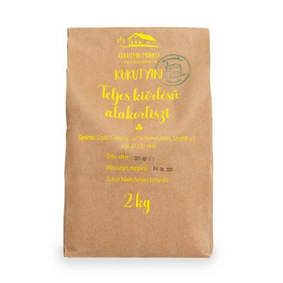 Kukutyini teljes kiőrlésű alakor liszt 2 kg