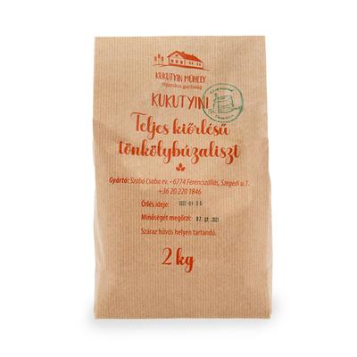 Kukutyini teljes kiőrlésű tönkölyliszt 2 kg