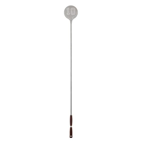 Cerutti 10 perforált forgatólapát, Ø21, 180 cm nyél, barna