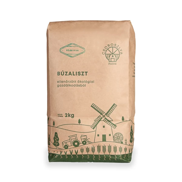 Csoroszlya bio félbarnaliszt 2 kg