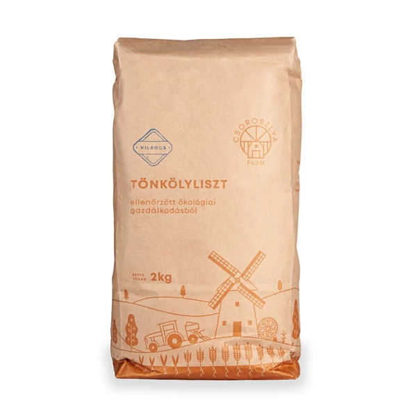 Csoroszlya bio világos tönkölyliszt 2 kg