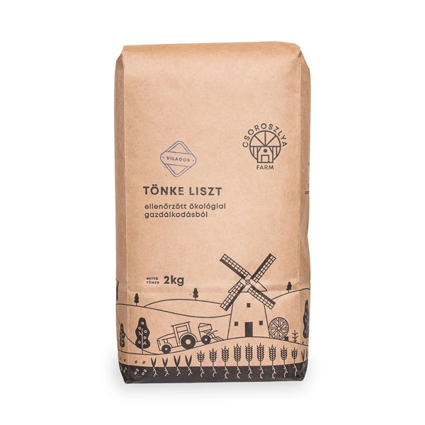 Csoroszlya bio világos tönke liszt 2 kg