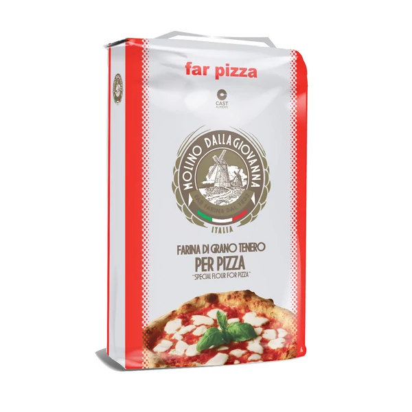 Dallagiovanna S Rossa (Red) 00 pizzaliszt 5 kg