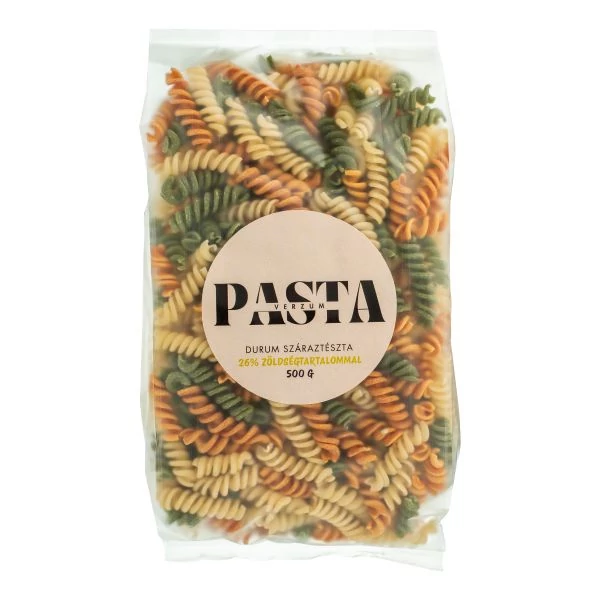 PastaVerzum durum fusilli tricolor 500 g