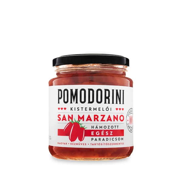 Pomodorini hámozott, egész paradicsom 450 g