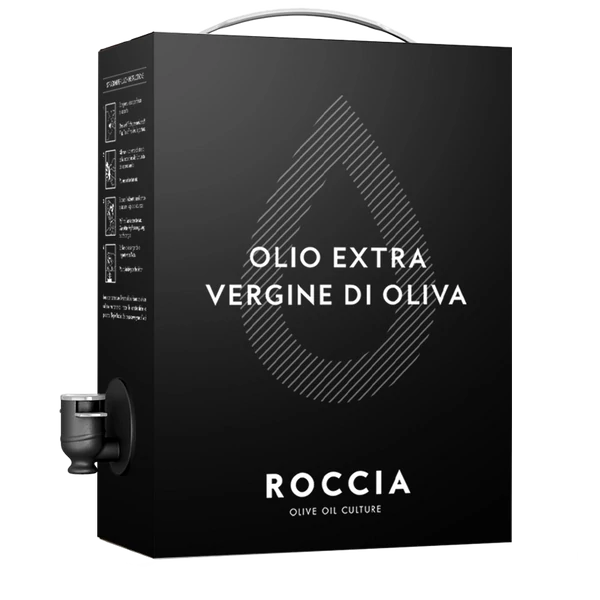 Olio Roccia Arbequina bio extraszűz olívaolaj bag in box 3 l