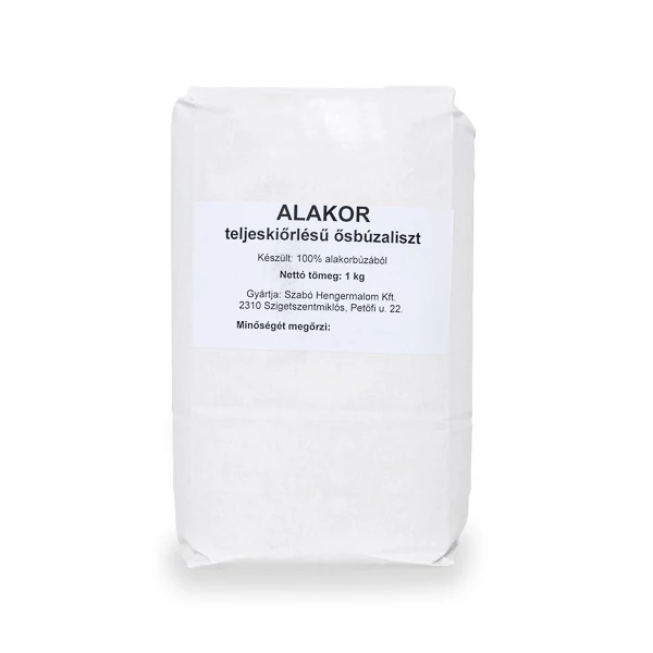 Alakor teljes kiőrlésű ősbúzaliszt 1 kg