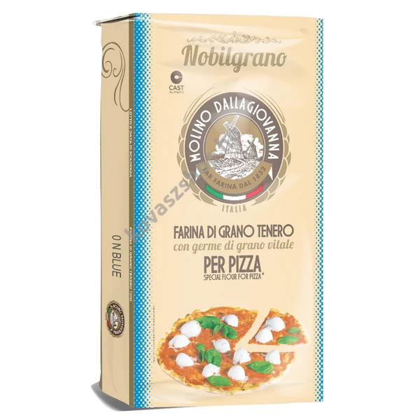 Dallagiovanna Nobilgrano Blue 0 pizzaliszt búzacsírával 10 kg