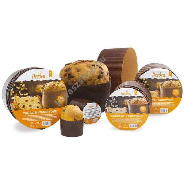 Panettone papír sütőforma 5x750 g